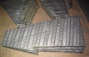 Tungsten carbide wear plates